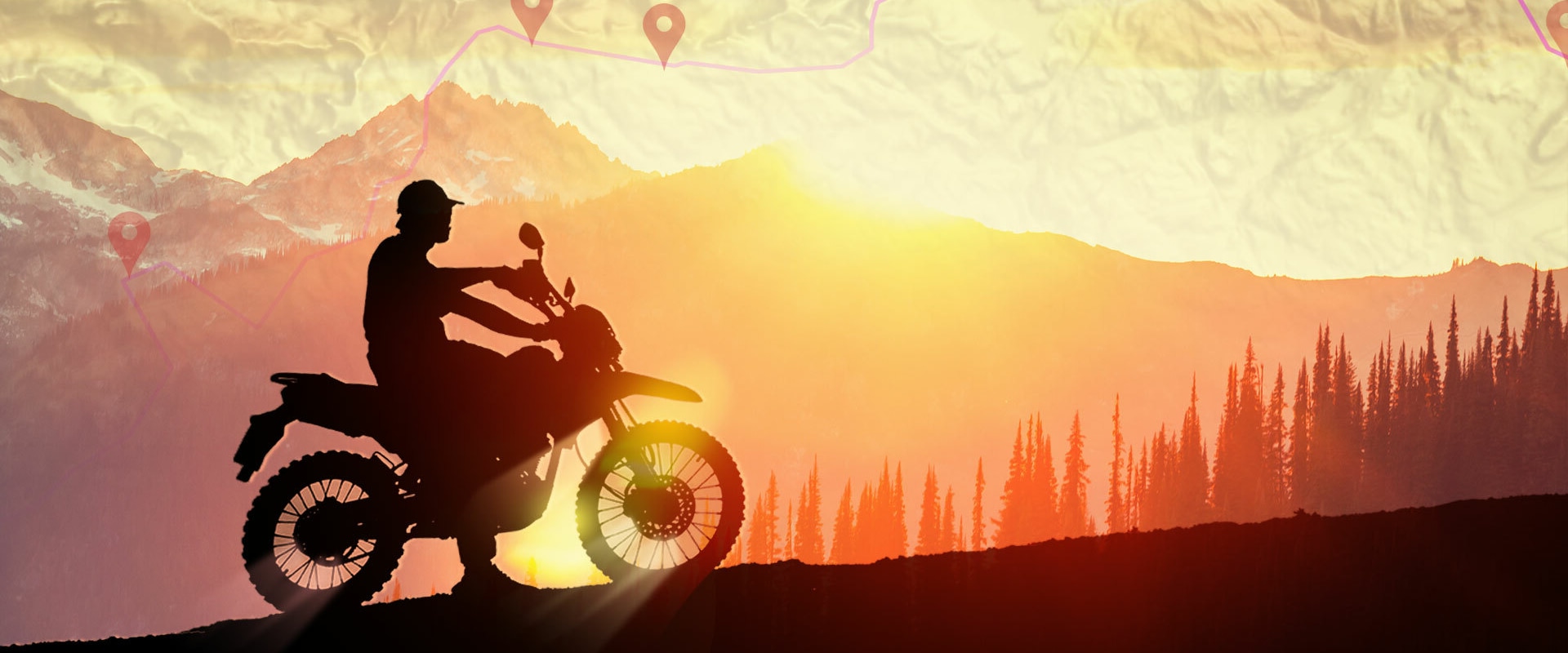 Understanding Topographic Maps for Motorcycle Riders